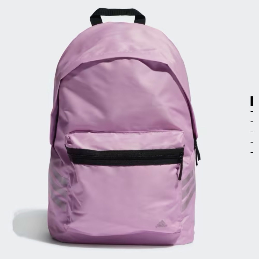 NEW Adidas Pink Backpack - Bliss Lilac / Black / Matt Purple Met.